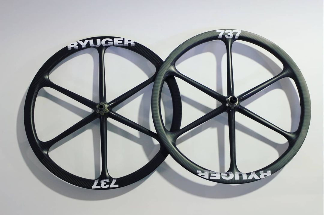 RYUGER 737 CARBON RIMS 6 SPOKE - 1 SET – Ryuger Bikes